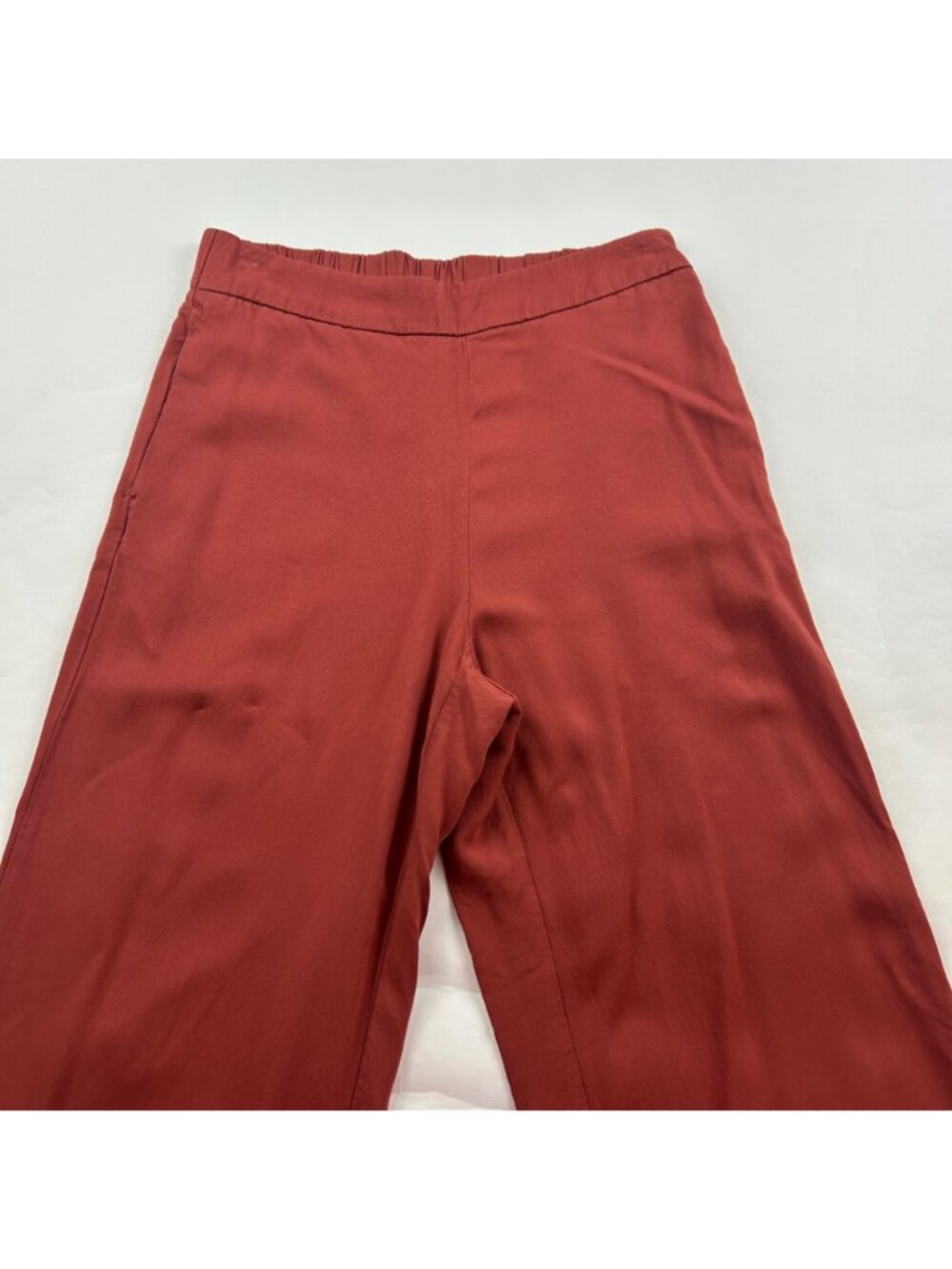 Old Navy Cherry Birch Challis Playa Wide Leg Summer Pant S - Picture 2 of 7